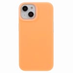 iPhone 15 Jelly Silikon Deksel - Oransje