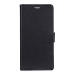 Mipcase Leather Case for HUAWEI Mate 10 Lite, Multi-function Flip Phone Case with Iron Magnetic Buckle, Wallet Case with Card Slots [2 Slots] Kickstand Business Cover for HUAWEI Mate 10 Lite (Black)