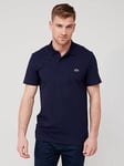 Lacoste Sport Ottoman Polo Shirt - Dark Blue, Navy, Size 2Xl, Men