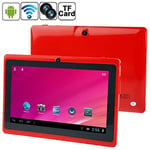 GALIMAXIA KLZ Tablet PC, 7.0 inch, 1GB+8GB, Android 4.0, 360 Degree Menu Rotate, Allwinner A33 Quad Core up to 1.5GHz, WiFi, Bluetooth Suitable for office leisure and entertainment (Color : Red)