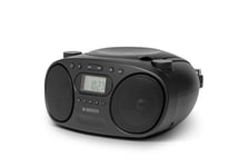 Roberts Radio ZOOMBOX FM CD / FM / AM Stereo Boombox BLACK