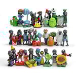 40ps Plants vs Zombies Leksaker Actionfigurer PVC-leksak