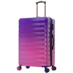 CELIMS - Större resväska 75cm | Incheckat bagage 23kg | Polypropen resväska | Lila Lila