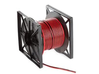 HQ-Power Câble haut-parleur, OFC, 2 x 4.00 mm², 100 m, rouge/noir, parfait pour la transmission sonore
