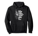 Don't Ever Mistake My Silence For Ignorance - Wolf Lover Pullover Hoodie