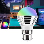 eecoo WIFI Smart LED Bulb, RGB + CW 6W LED Dimmable Bulb with Voice Control, Timing and Delay Function, for Compatible with Alexa, Goo-gle Home and App(B22)