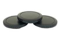3X Body Caps for Canon EF & EF-S Camera Bodies Canon EOS Body Caps