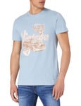 LTB Jeans Men's Labise T-Shirt, Faded Denim 2080, XL