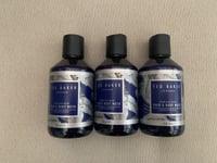 Lot 3 x Ted Baker STERLING BLUE Hair and Body Wash 250ml FREEPOST