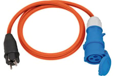 Brennenstuhl 1132910025 el-ledning Orange 1,5 m IEC Type E (3.4 mm, 3.1 mm) Strømstik type F