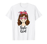 Sale Girl, Sale Women, British Flag UK T-Shirt
