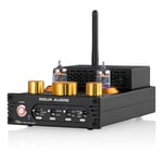 HIFI Bluetooth Valve Tube Amplifier RIAA Phono Amp Home Speaker Receiver 160W×2