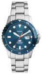 Fossil FS6050 Men's Blue (42mm) Blue Dial / Stainless Steel Watch
