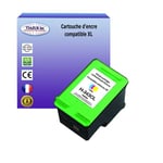 Cartouche compatible type T3AZUR pour imprimante HP OfficeJet 6318, 7200, 7205, 7208 (343) Noire 18ml