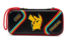 PowerA Slim Travel Pro Case for OLED Model, Nintendo Switch and Nintendo Switch Lite - Pokémon: Pikachu Arcade Hard Shell Protective Case Cover Gaming Case Console