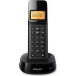 Téléphone Sans Fil Philips D1601B-01 1,6" 300 mAh GAP Noir