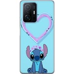 Xiaomi 11T Pro Genomskinligt Skal Hjärta Stitch