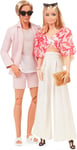 Mattel Barbie: Signature Barbiestyle Doll 2-Pack with Barbie and Ken Dolls Dressed in Resort-Wear Fashions and Swimsuits (HJW88)