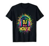 DJ In Da House Over Head Headphones Music Lover T-Shirt