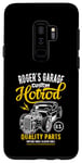 Coque pour Galaxy S9+ Roger's Hotrod Garage, voiture classique, Roger Design
