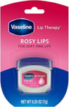 Vaseline Lip Therapy Rosy Lips 7g Tub Rosy Tint Packaging May Vary