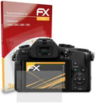 3x Screen Protection Film for Panasonic Lumix DMC-G80 / G85 matt&shockproof