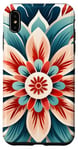 Coque pour iPhone XS Max Mandala couleur chaude tons belles fleurs