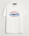 Polo Ralph Lauren Printed Crew Neck T-Shirt Deckwash White