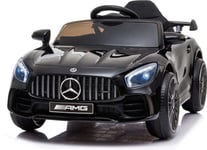 Elektrisk børnebil - Mercedes GTR AMG - 2x25W - sort