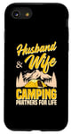 Coque pour iPhone SE (2020) / 7 / 8 Mari et femme Camping Partners For Life Sweet Funny Camp