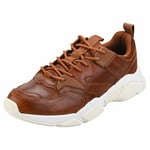 Tommy Hilfiger Chunky Runner Mens Cognac Casual Trainers - 10 Uk