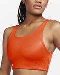 Nike Swoosh City Ready Medium Supports Bra (Orange) - Small - New ~ CU7334 837