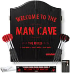 Winmau Man Cave Dartboard & Darts Gift Set
