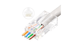 Modular EZ Plug - RJ45 - 8P8C - CAT6 - 50 pack