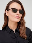 Ray-Ban Clubmaster Sunglasses - Mock Tortoise , Tortoise, Women