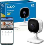 Tapo 2K Indoor Security Camera, Dog Camera,Baby Monitor, Motion Detection, 2-Wa