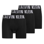 Calvin Klein Kalsonger 3P Intense Power Boxer Briefs Svart polyester X-Small Herr
