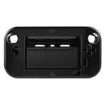 OSTENT Anti-shock Hard Plastic Metal Box Cover Case Shell Compatible for Nintendo Wii U Gamepad Color Black