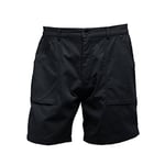 Regatta Men's New Action Shorts Workwear Shorts, Black (Black), NA (Manufacturer Size:32)