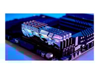 G.Skill Trident Z Royal Elite - Ddr4 - Sats - 64 Gb: 2 X 32 Gb - Dimm 288-Pin - 2000 Mhz / Pc4-32000 - Cl18 - 1.4 V - Ej Buffrad - Icke Ecc - Silver
