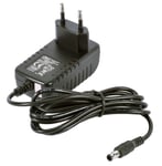 Replacement Power Supply for Humax HD NANO FREE with EU 2 pin plug