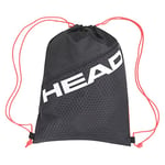 HEAD Mixte Tour Team À Chaussures sac de tennis, Noir/Orange, Taille unique EU