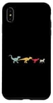 Coque pour iPhone XS Max Dinosaure Cheval Evolution Amusement Paléontologie