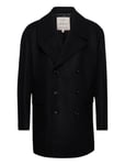 D1. Over D Wool Peacoat Yllerock Rock Black GANT