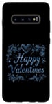 Coque pour Galaxy S10+ typographie Happy valentine's day Idea Creative Inspiration