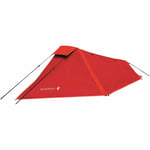 Highlander Blackthorn 1 Man Tent Lightweight Solo Backpacking Camping Red 