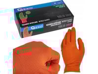 Nitrilhandskar Solid Grip 50St R. M Orange (10)