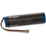 vhbw 1x Batterie compatible avec TomTom Go 600, 510, 710, 700, Classic, 910, 300, 500, 400 GPS, appareil de navigation (3000mAh, 3,7V, Li-ion)