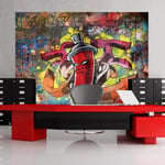 Fototapet - Graffiti monster - 150 x 105 cm - Premium