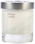 WAX LYRICAL Small Wax Fill Candle Fresh Linen. Burn Time Approx 35 Hours Jar